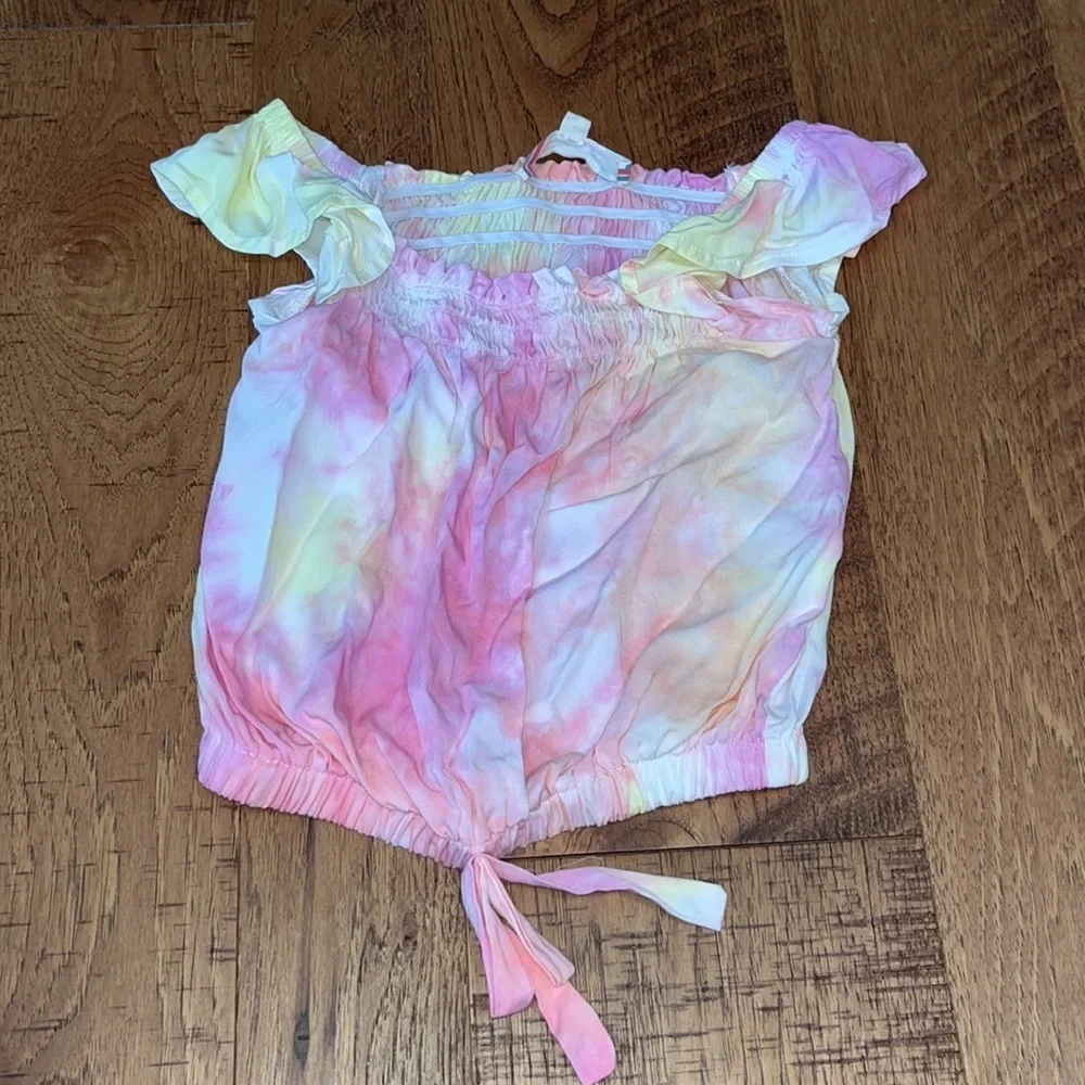 Vintage Havana Girl’s Pink and Yellow Matching Set Size S